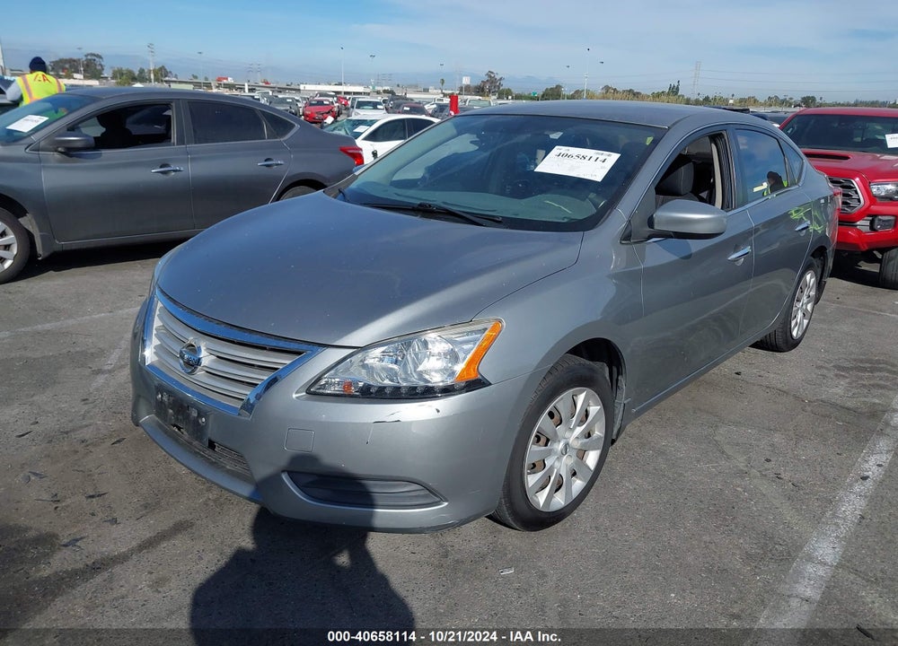 2014 NISSAN SENTRA SV VIN: 3N1AB7AP6EL686481