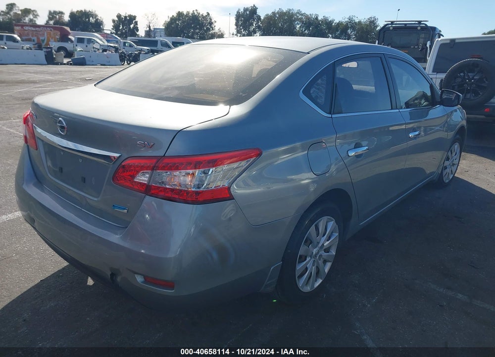 2014 NISSAN SENTRA SV VIN: 3N1AB7AP6EL686481