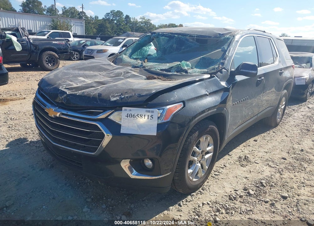 2021 CHEVROLET TRAVERSE FWD LT CLOTH VIN: 1GNERGKW5MJ197499