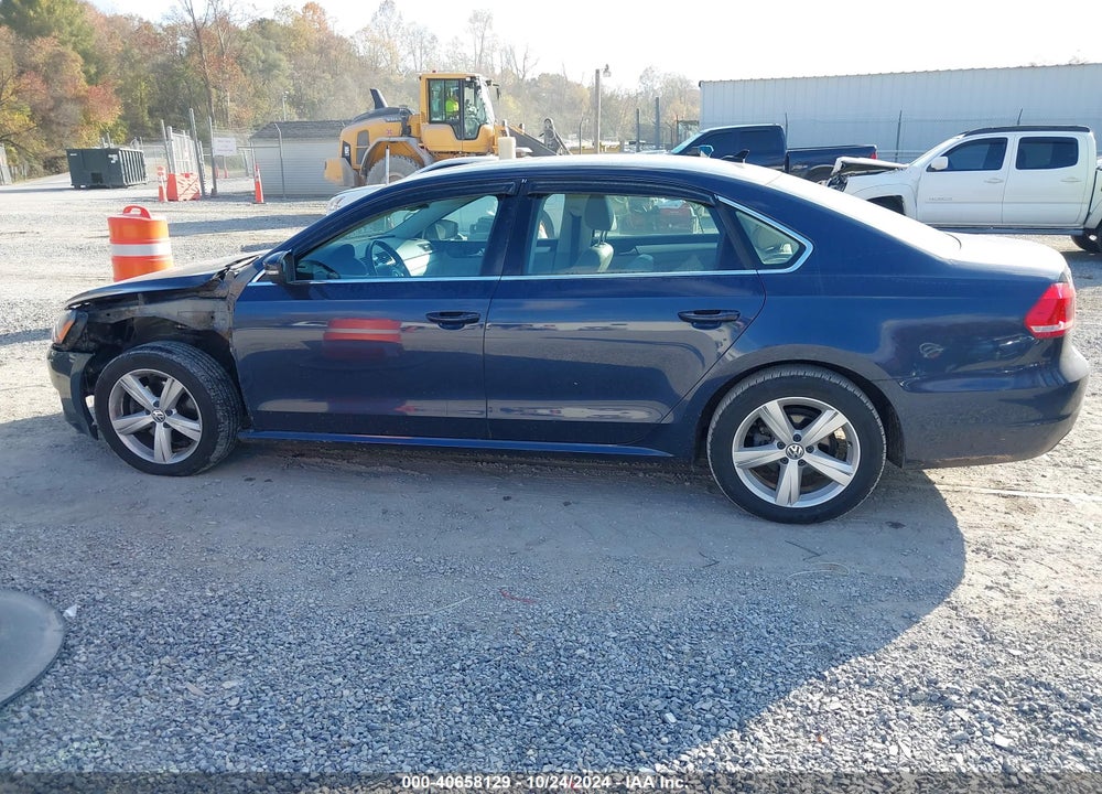 2013 VOLKSWAGEN PASSAT 2.0L TDI SE VIN: 1VWBN7A3XDC069954