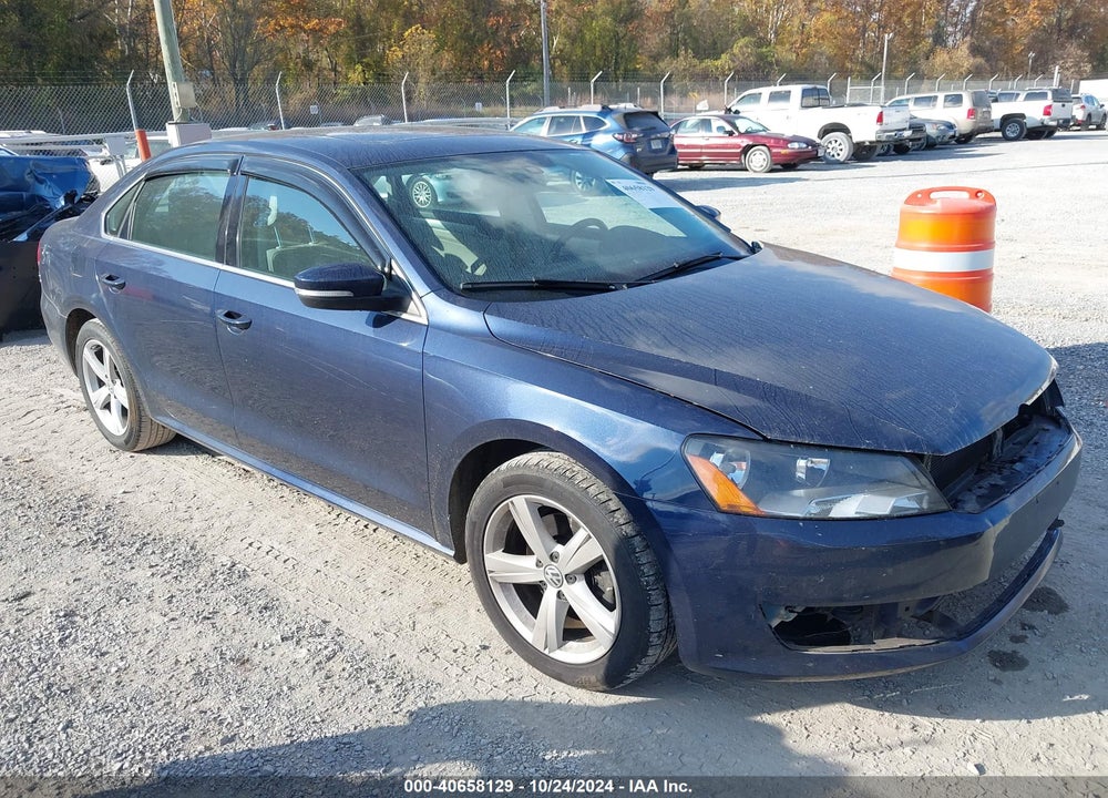 2013 VOLKSWAGEN PASSAT 2.0L TDI SE VIN: 1VWBN7A3XDC069954