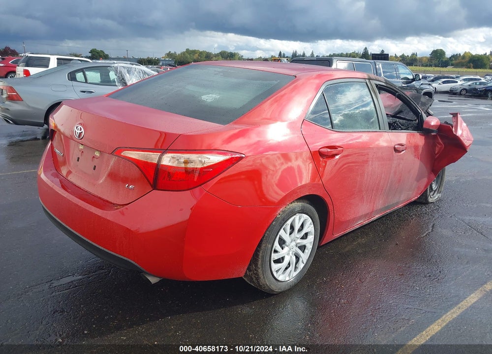 2019 TOYOTA COROLLA LE VIN: 5YFBURHE5KP933323