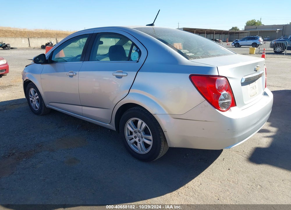 2014 CHEVROLET SONIC LT AUTO VIN: 1G1JC5SH8E4107270