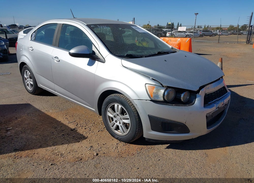 2014 CHEVROLET SONIC LT AUTO VIN: 1G1JC5SH8E4107270