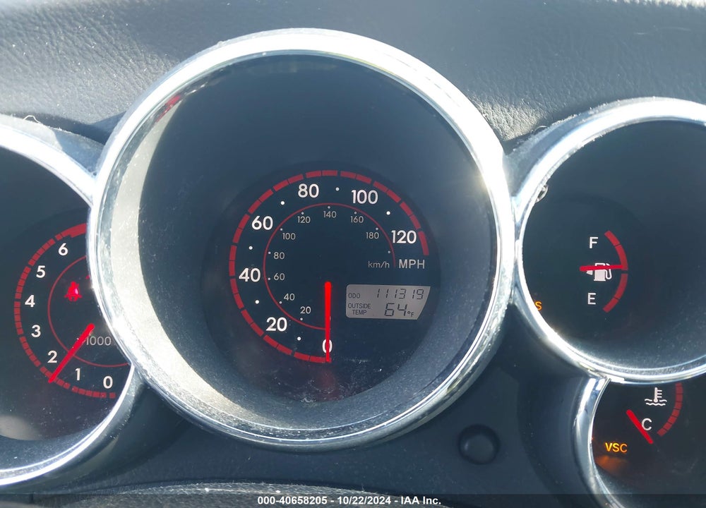2007 PONTIAC VIBE VIN: 5Y2SL67897Z425995