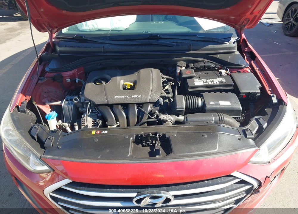 2017 HYUNDAI ELANTRA SE VIN: 5NPD84LF4HH159300