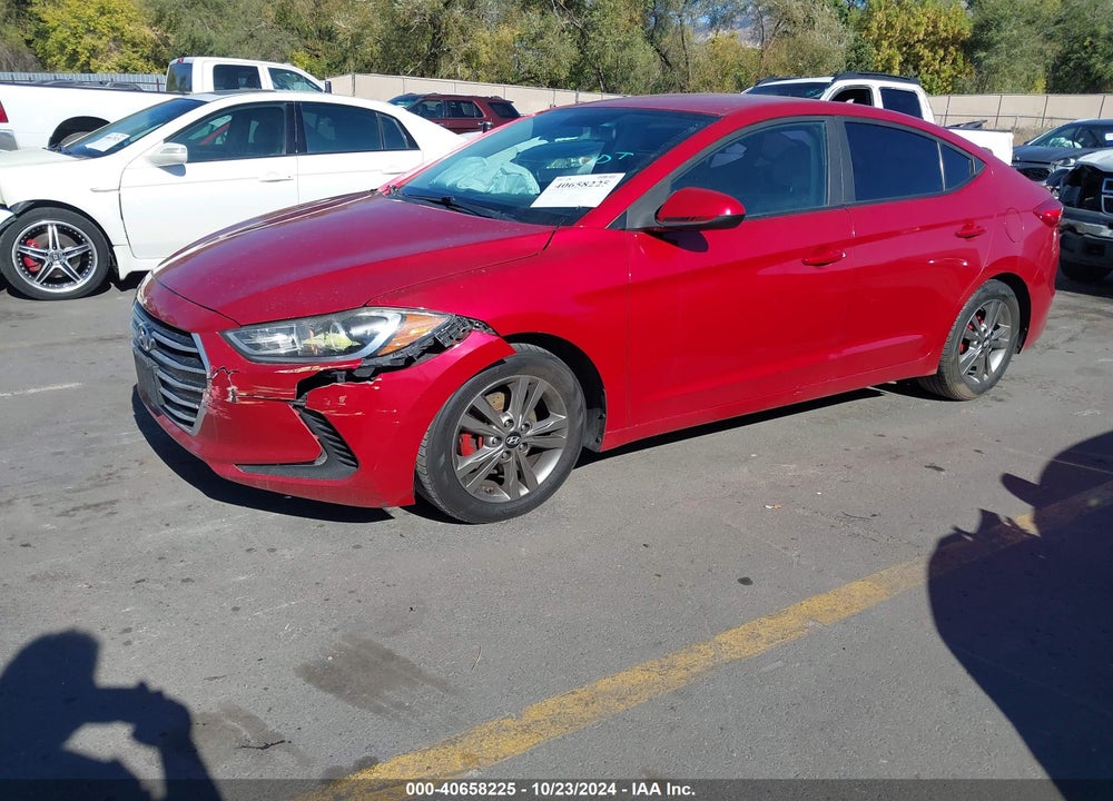 2017 HYUNDAI ELANTRA SE VIN: 5NPD84LF4HH159300