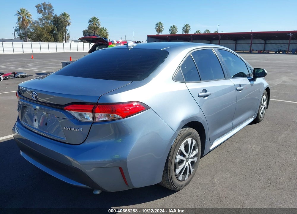 2022 TOYOTA COROLLA HYBRID LE VIN: JTDEAMDE7NJ055093