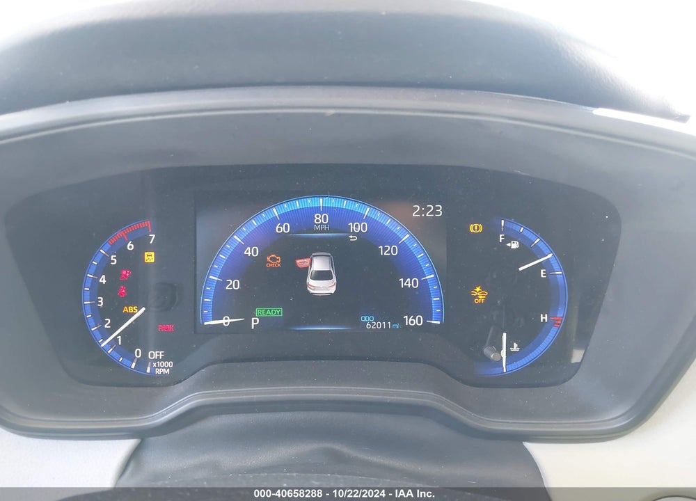 2022 TOYOTA COROLLA HYBRID LE VIN: JTDEAMDE7NJ055093