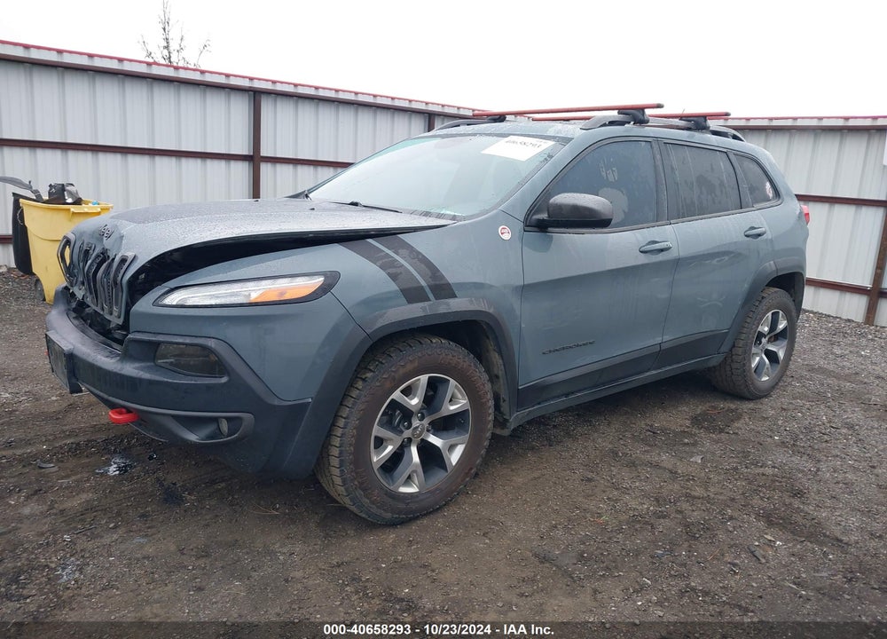 2014 JEEP CHEROKEE TRAILHAWK VIN: 1C4PJMBS7EW134915
