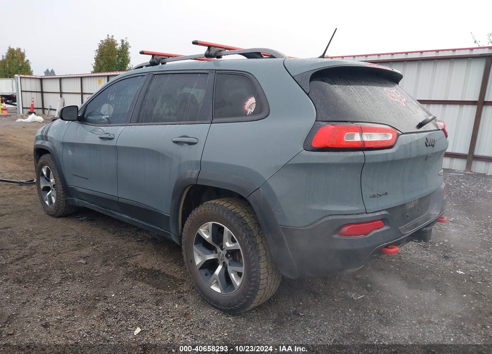 2014 JEEP CHEROKEE TRAILHAWK VIN: 1C4PJMBS7EW134915