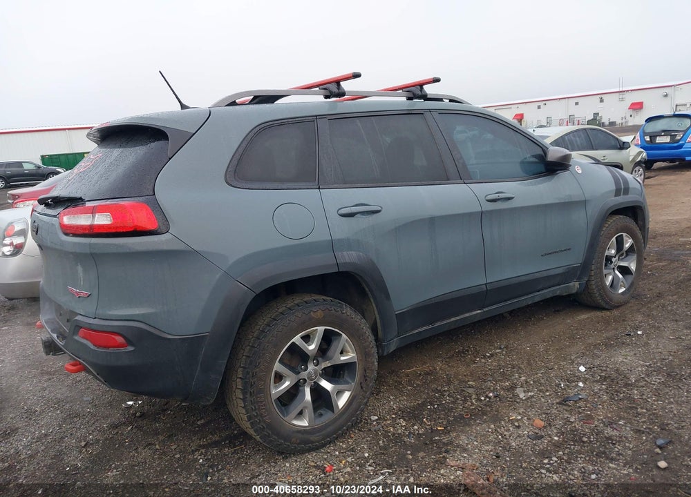 2014 JEEP CHEROKEE TRAILHAWK VIN: 1C4PJMBS7EW134915