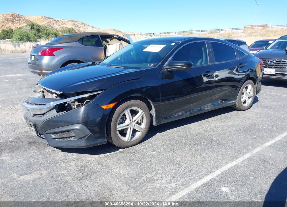 2016 HONDA CIVIC LX VIN: 2HGFC2F55GH518192