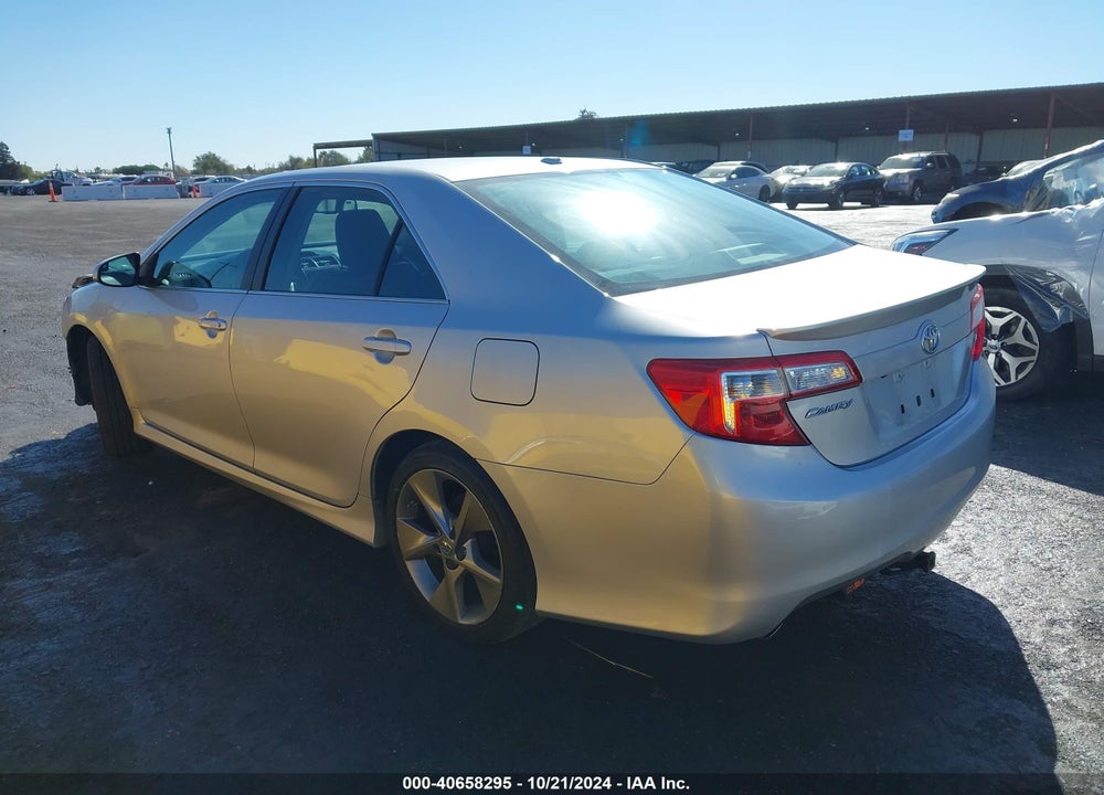2012 TOYOTA CAMRY SE V6 VIN: 4T1BK1FK5CU002630