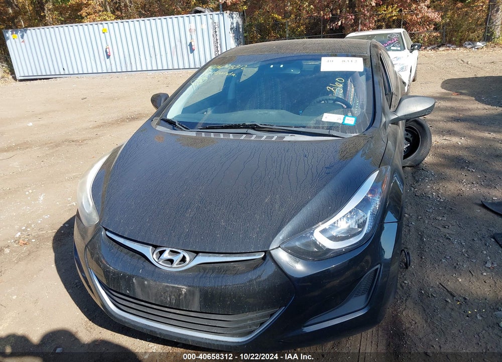 2016 HYUNDAI ELANTRA SE VIN: 5NPDH4AEXGH718244