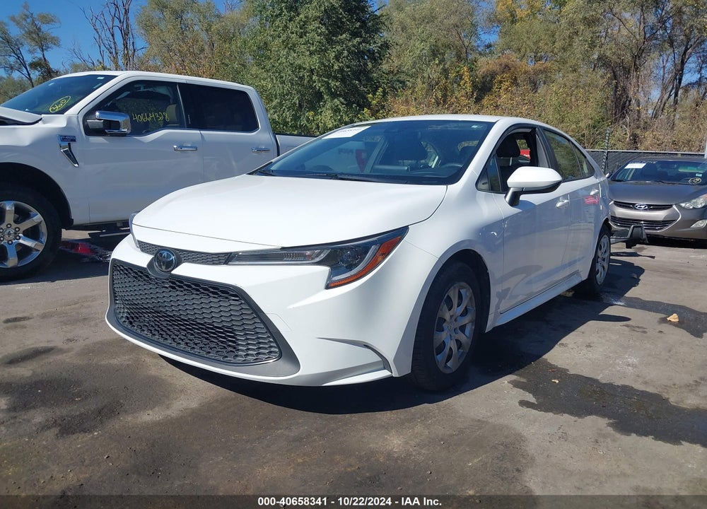 2021 TOYOTA COROLLA LE VIN: JTDEPMAE3MJ177810