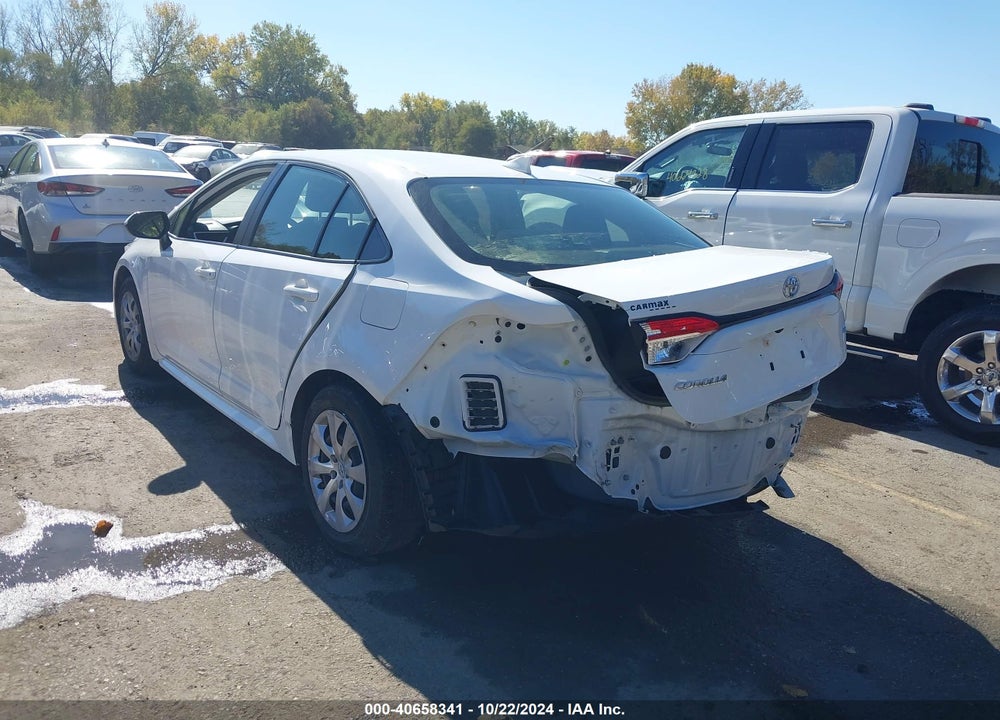 2021 TOYOTA COROLLA LE VIN: JTDEPMAE3MJ177810