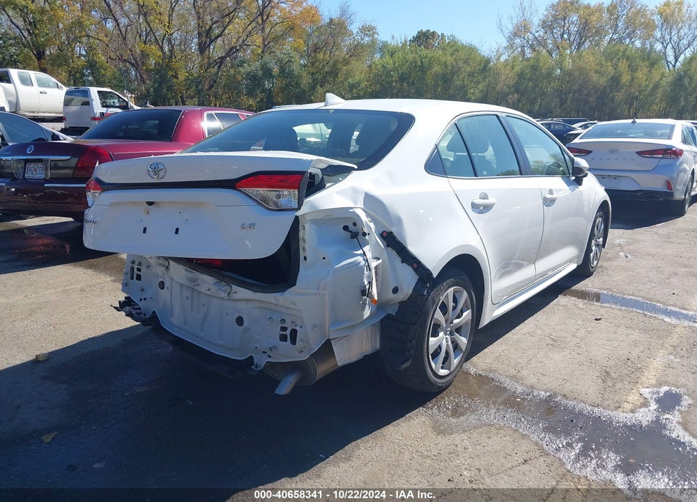 2021 TOYOTA COROLLA LE VIN: JTDEPMAE3MJ177810