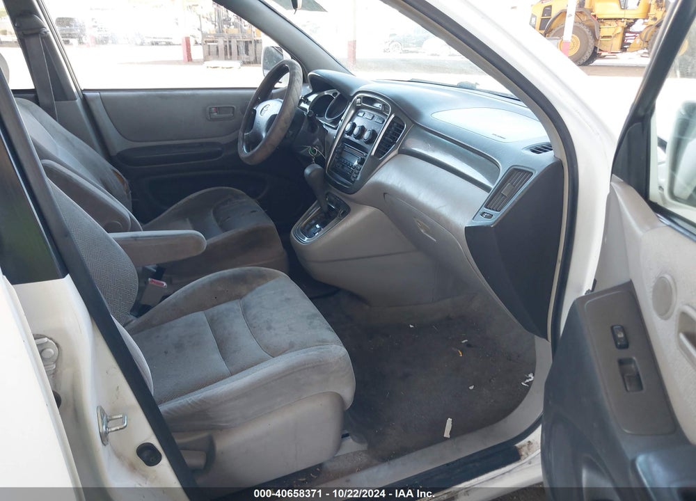 2001 TOYOTA HIGHLANDER VIN: JTEGD21A410019220
