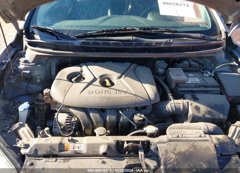 2013 HYUNDAI ELANTRA GLS VIN: 5NPDH4AE6DH431477