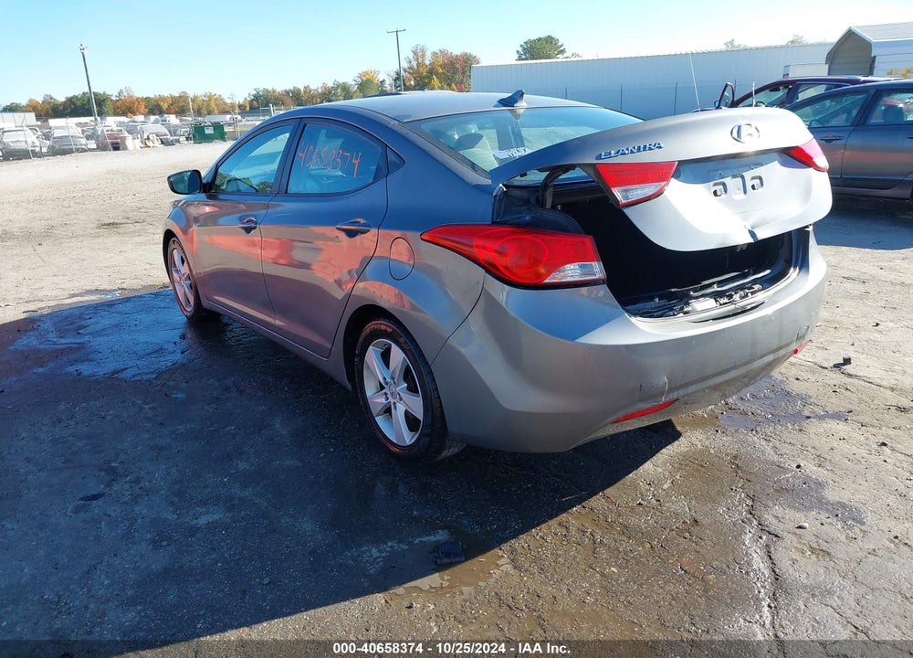 2013 HYUNDAI ELANTRA GLS VIN: 5NPDH4AE6DH431477