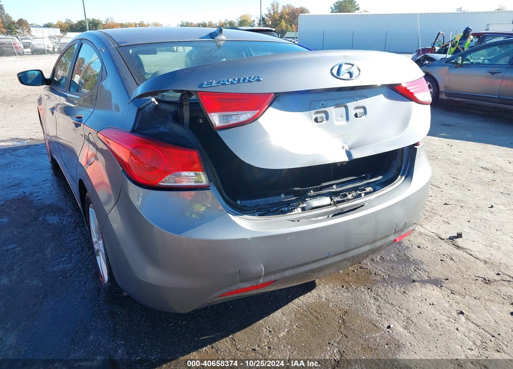 2013 HYUNDAI ELANTRA GLS VIN: 5NPDH4AE6DH431477