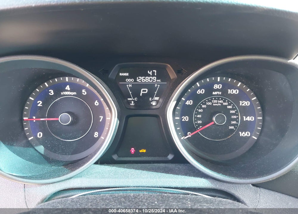 2013 HYUNDAI ELANTRA GLS VIN: 5NPDH4AE6DH431477