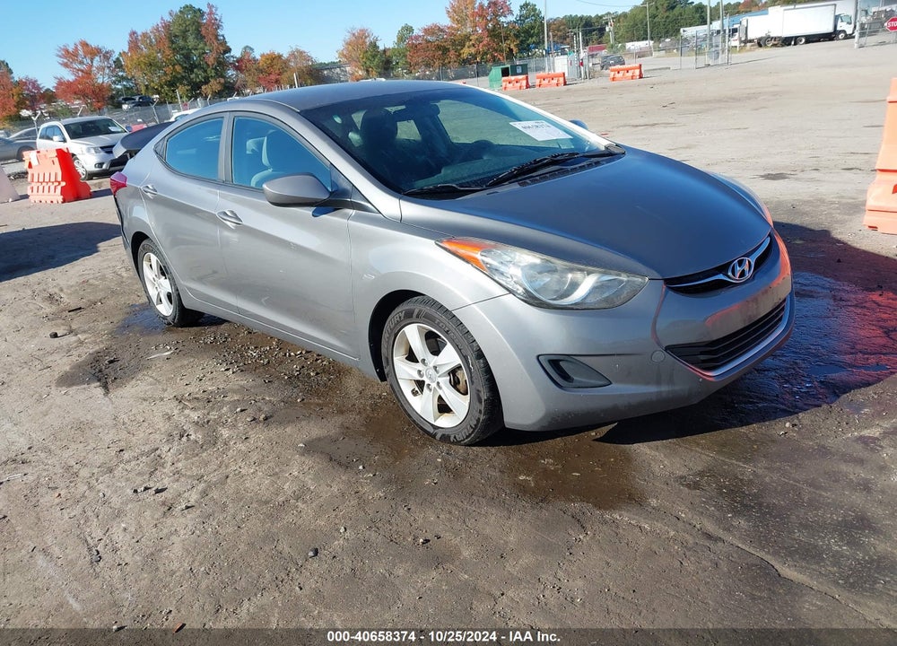 2013 HYUNDAI ELANTRA GLS VIN: 5NPDH4AE6DH431477