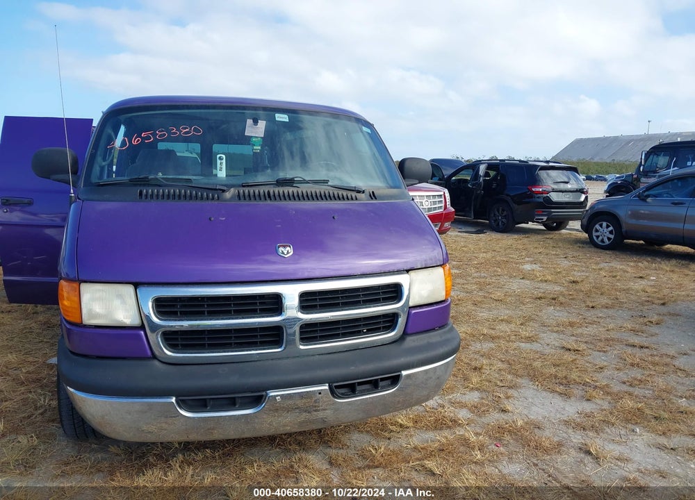 2001 DODGE RAM VAN 1500 CONVERSION VIN: 2B7HB11Y21K520210