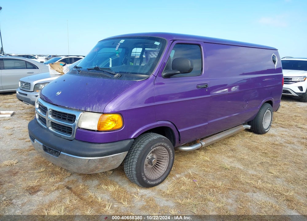 2001 DODGE RAM VAN 1500 CONVERSION VIN: 2B7HB11Y21K520210
