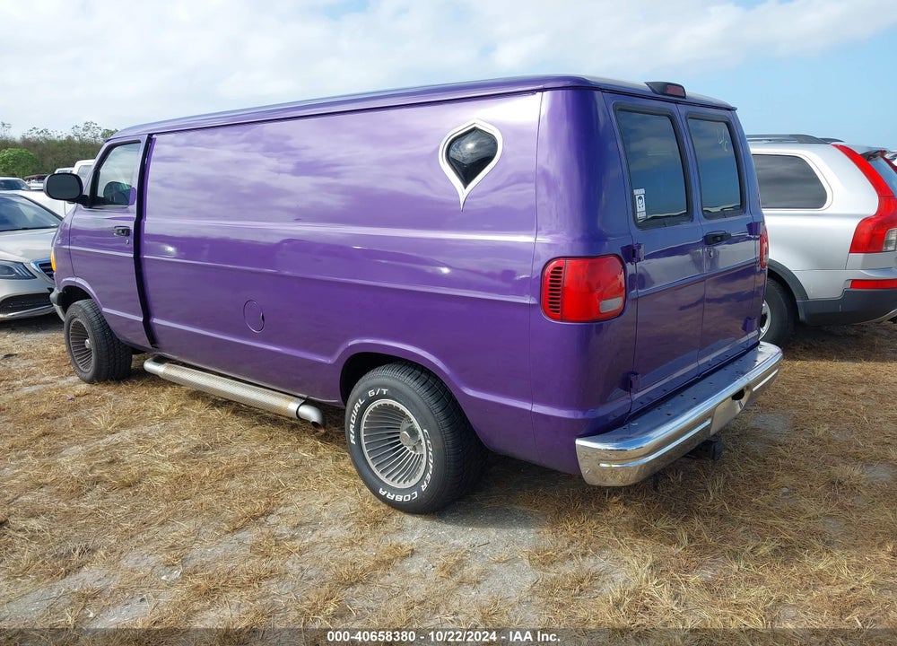 2001 DODGE RAM VAN 1500 CONVERSION VIN: 2B7HB11Y21K520210