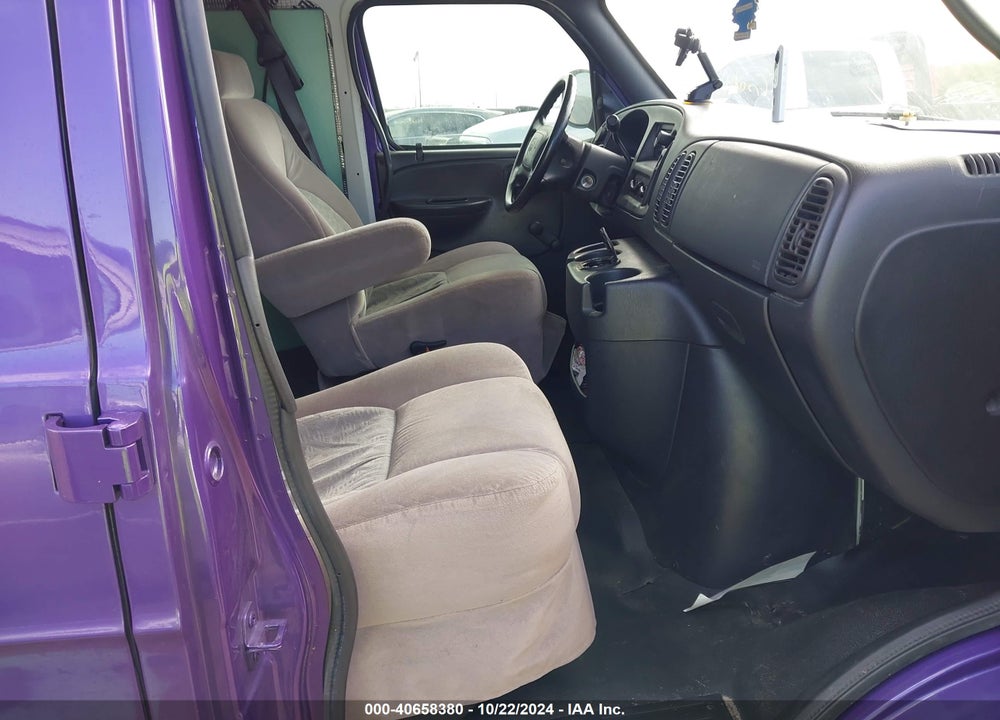 2001 DODGE RAM VAN 1500 CONVERSION VIN: 2B7HB11Y21K520210