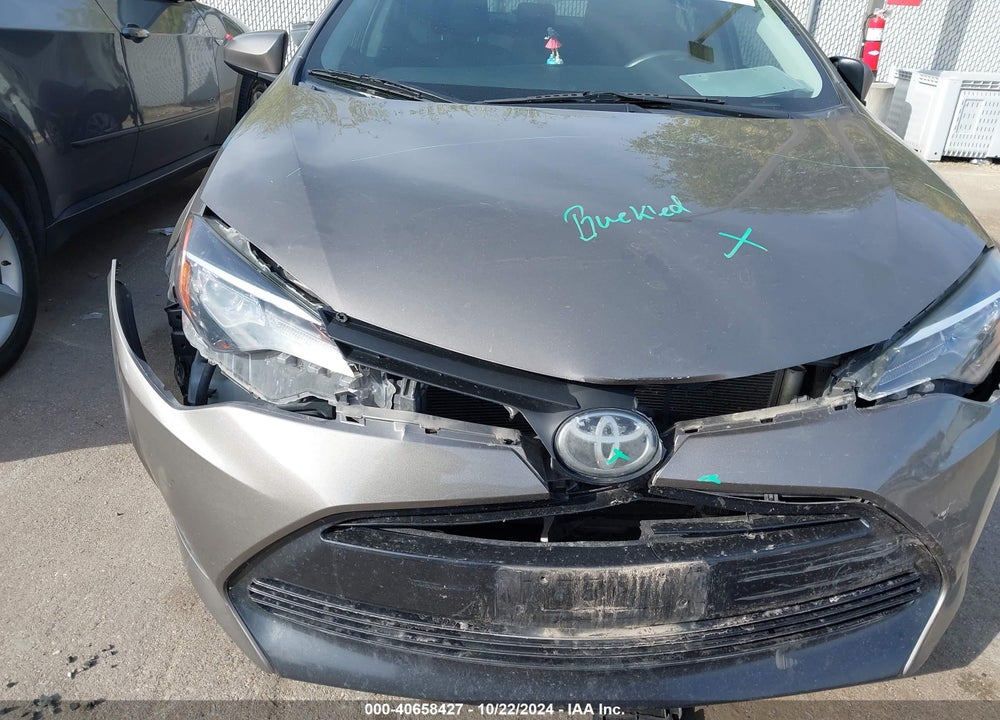 2017 TOYOTA COROLLA LE VIN: 2T1BURHE1HC905902