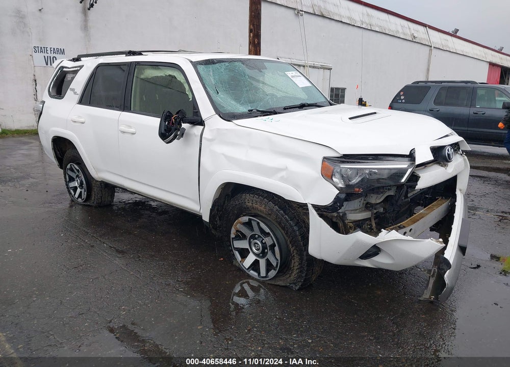 2019 TOYOTA 4RUNNER TRD OFF ROAD PREMIUM VIN: JTEBU5JR1K5653848