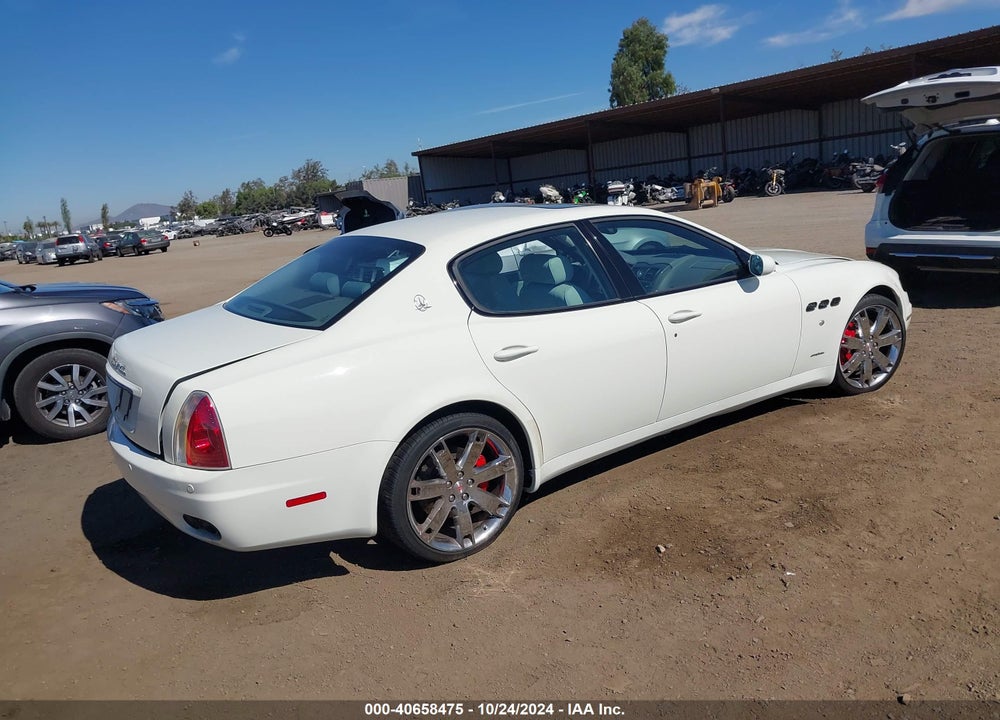 2008 MASERATI QUATTROPORTE BASE AUTOMATIC/EXECUTIVE GT AUTOMATIC/SPORT GT S AUTOMATIC VIN: ZAMFE39A180035291