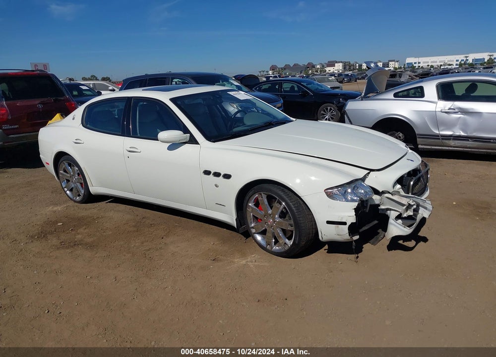 2008 MASERATI QUATTROPORTE BASE AUTOMATIC/EXECUTIVE GT AUTOMATIC/SPORT GT S AUTOMATIC VIN: ZAMFE39A180035291