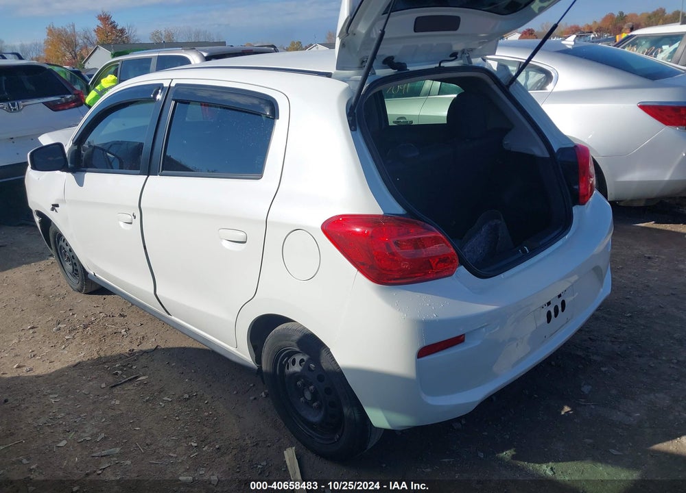 2018 MITSUBISHI MIRAGE ES VIN: ML32A3HJXJH003532