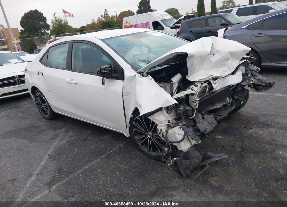 2015 TOYOTA COROLLA S PLUS VIN: 5YFBURHE0FP281989