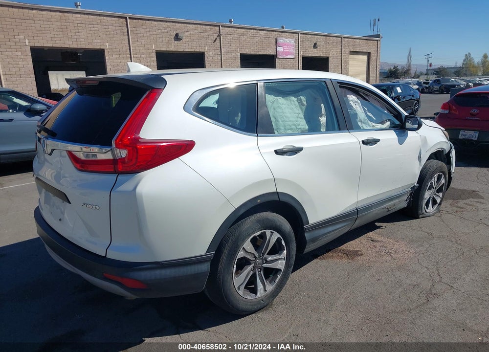2017 HONDA CR-V LX VIN: 2HKRW6H33HH208279