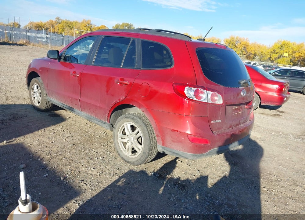 2010 HYUNDAI SANTA FE GLS VIN: 5NMSGDAB0AH366621