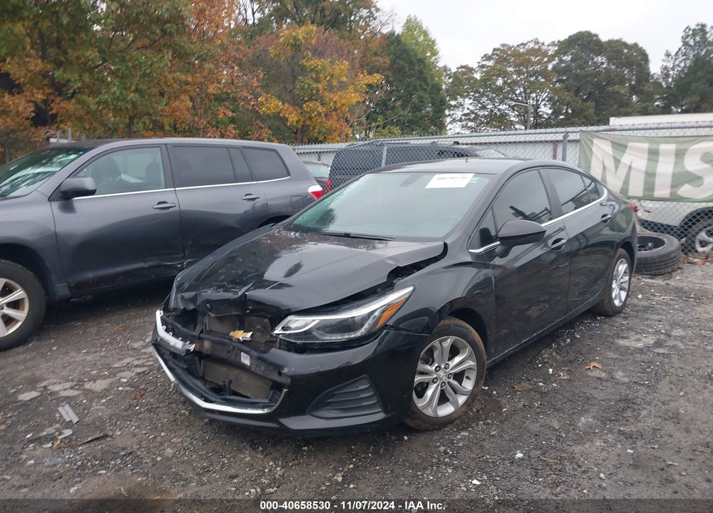 2019 CHEVROLET CRUZE LT VIN: 1G1BE5SM8K7145877