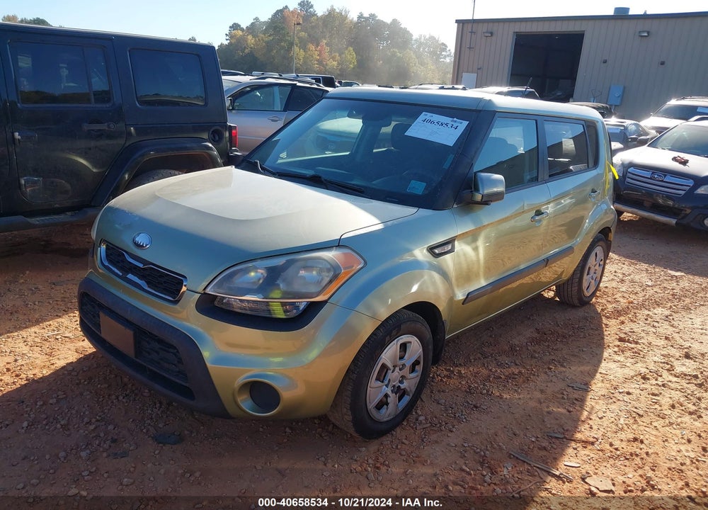 2013 KIA SOUL VIN: KNDJT2A56D7495299