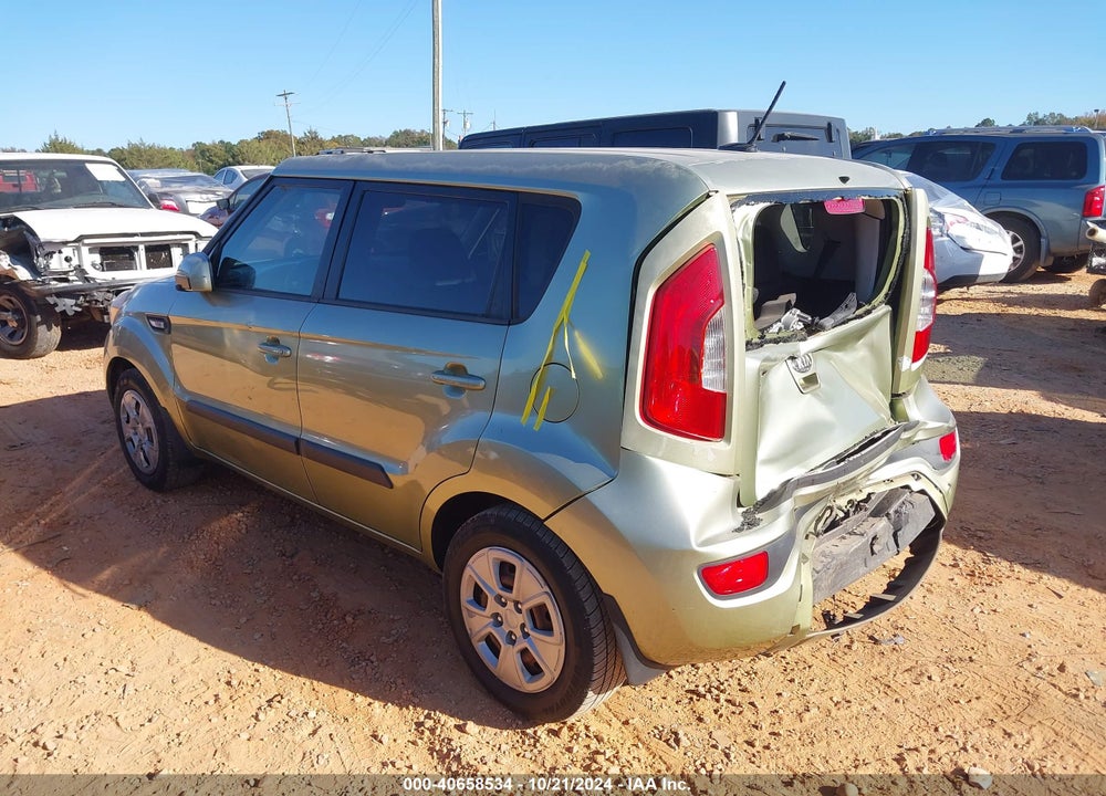 2013 KIA SOUL VIN: KNDJT2A56D7495299
