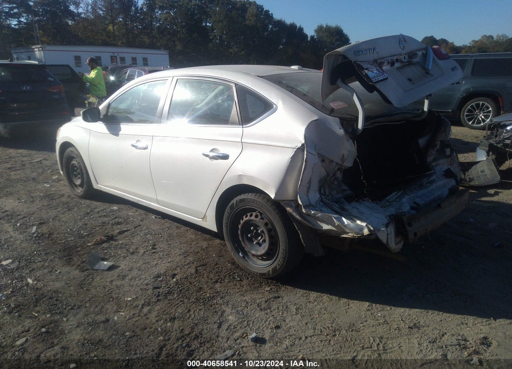 2013 NISSAN SENTRA SV VIN: 3N1AB7AP0DL761447