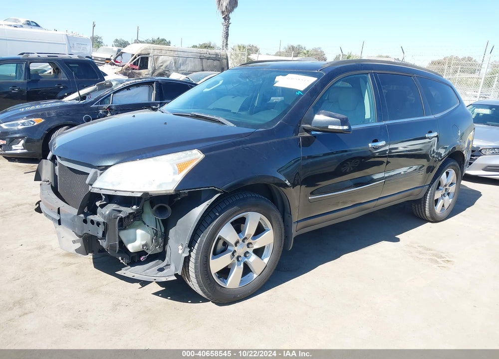 2011 CHEVROLET TRAVERSE LTZ VIN: 1GNKRLED9BJ355801