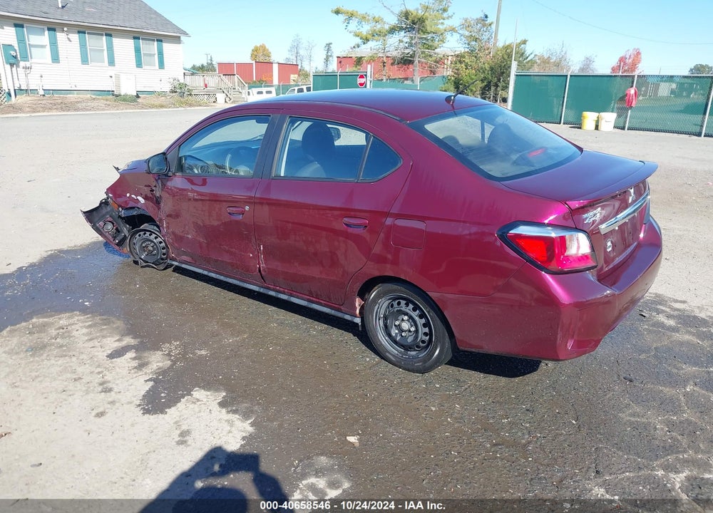 2021 MITSUBISHI MIRAGE G4 CARBONITE EDITION/ES/LE VIN: ML32FUFJ8MHF04274