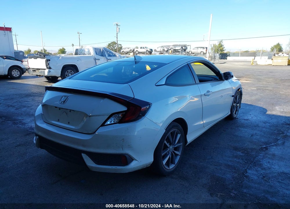 2020 HONDA CIVIC EX VIN: 2HGFC3B38LH350200
