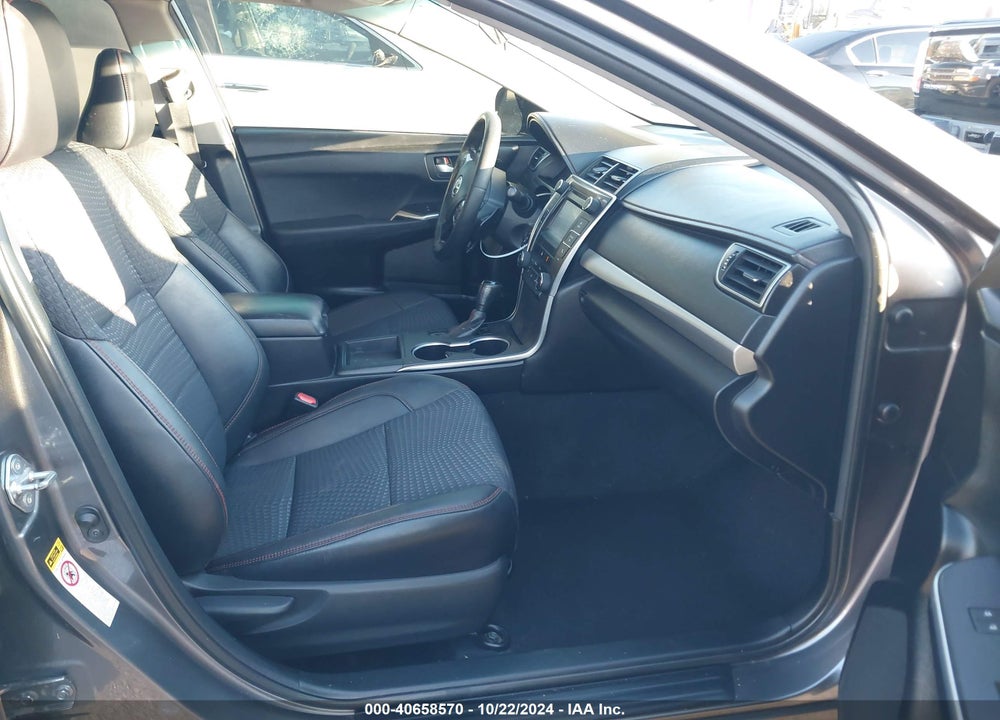2015 TOYOTA CAMRY SE VIN: 4T1BF1FK7FU990440