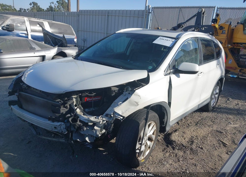 2016 HONDA CR-V EX-L VIN: 5J6RM4H77GL115928