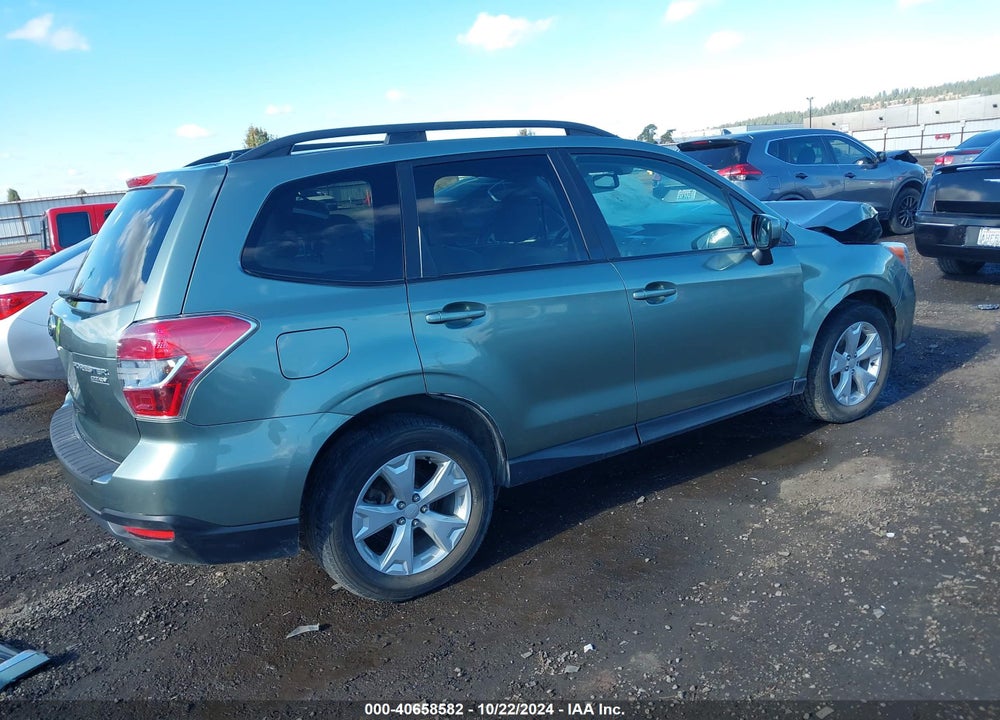 2015 SUBARU FORESTER 2.5I PREMIUM VIN: JF2SJAFC1FH825487